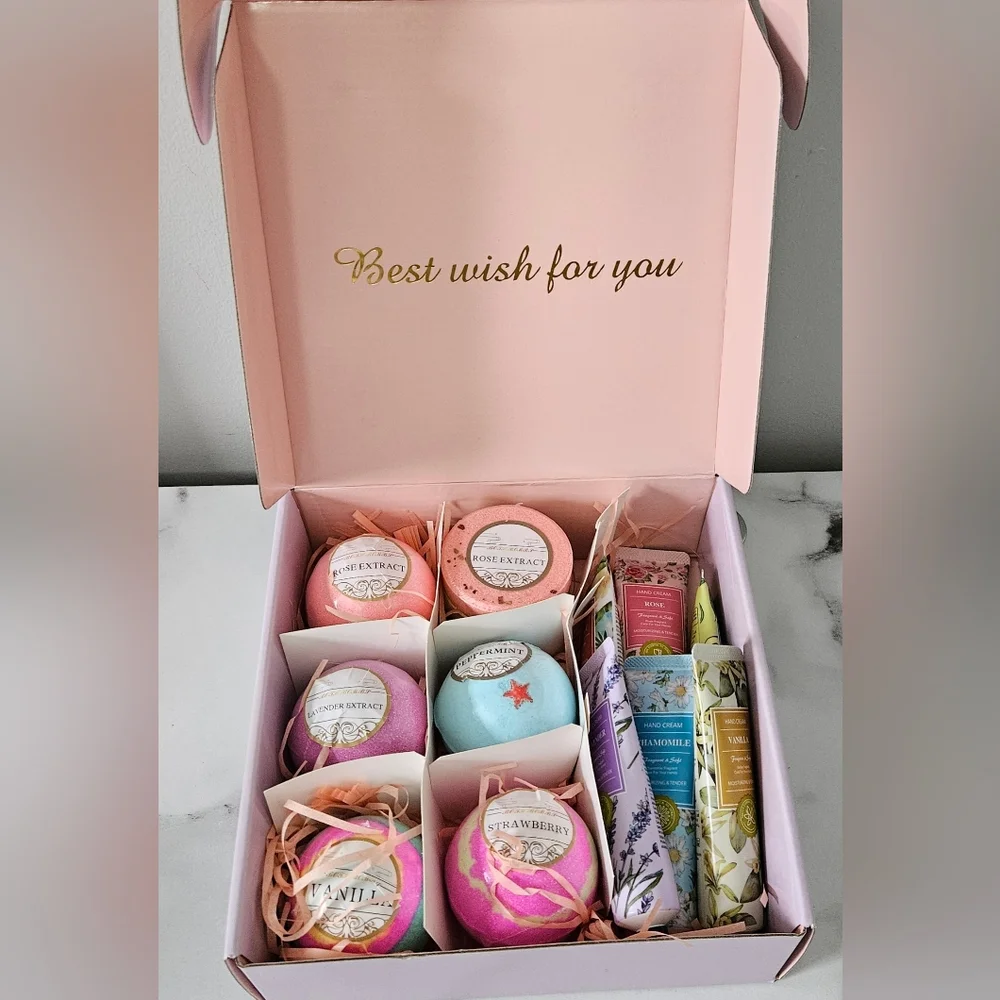 Kiytarboo Handcream, Bath Bomb & Shower Steamer Gift Set- NEW IN BOX - Picture 2 of 5